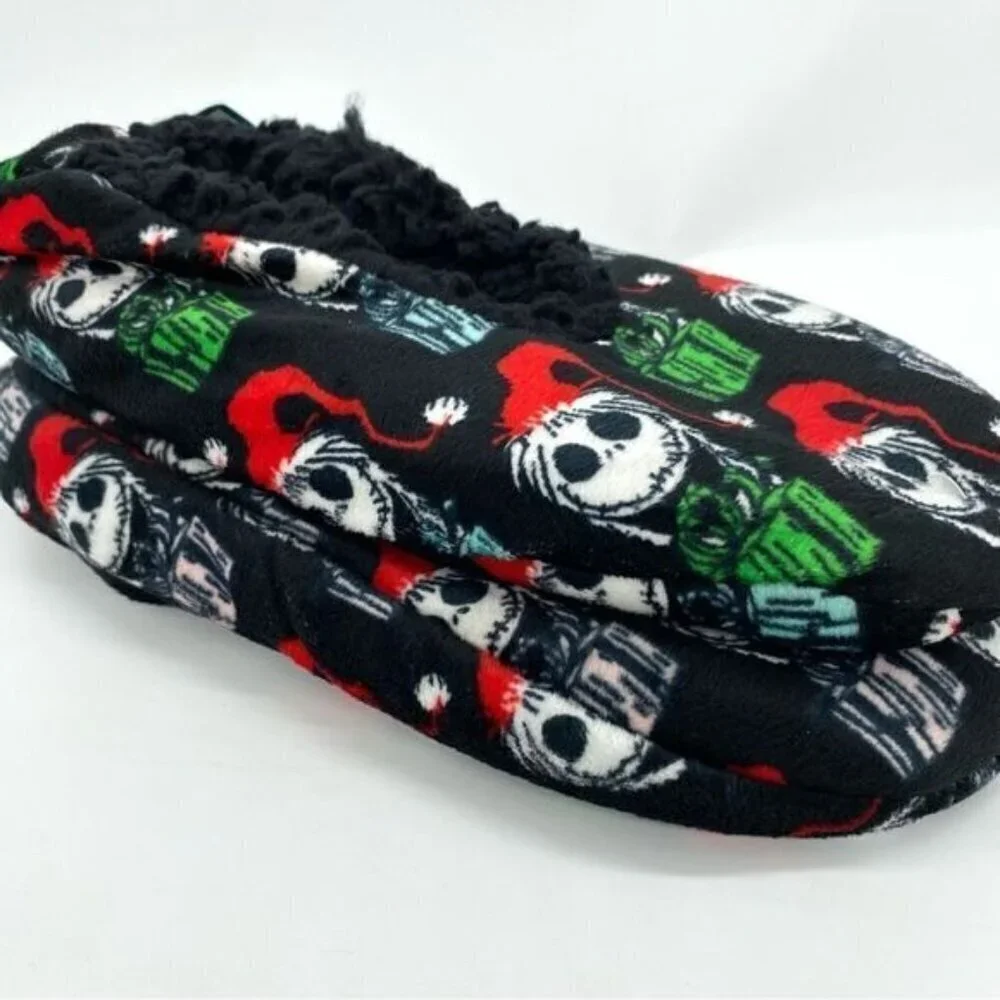 Disney Nightmare Before Christmas Women's Slipper Socks New Giftable